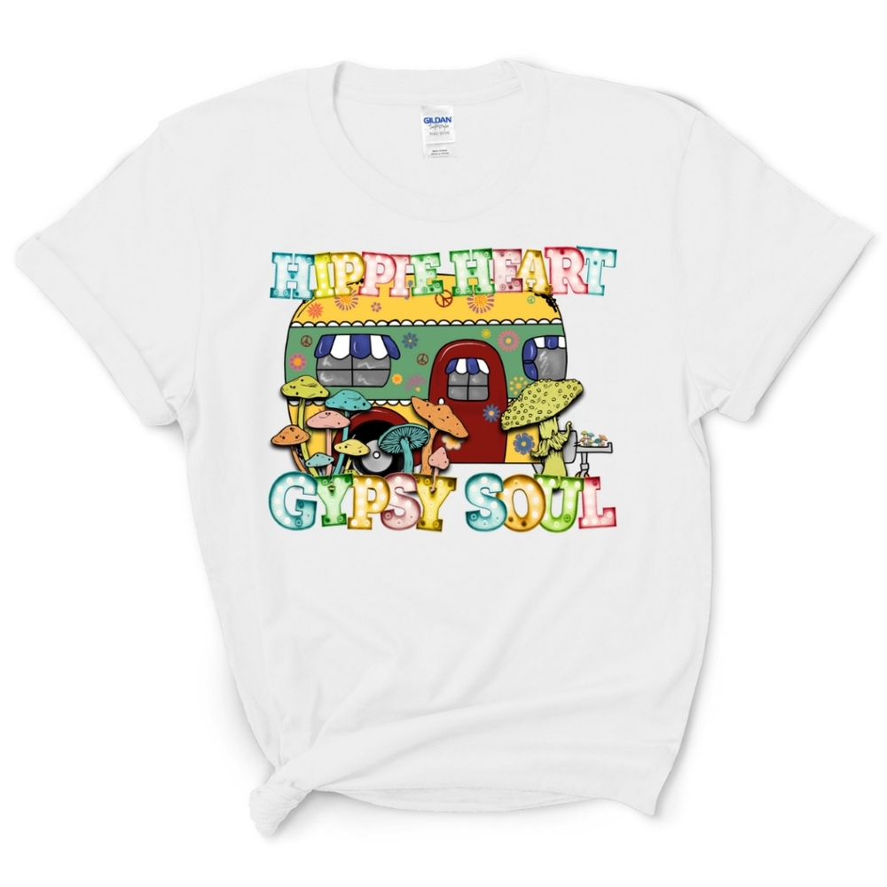 Hippie Heart Gypsy Soul T-Shirt